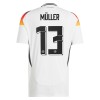 Officiële Voetbalshirt Duitsland Muller 13 Thuis EK 2024 - Heren